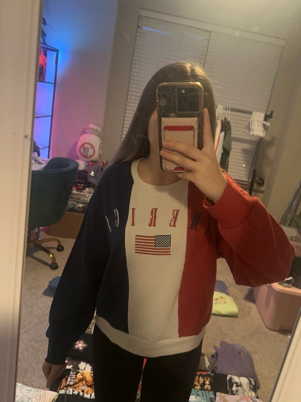 Colorblock America IML Crewneck